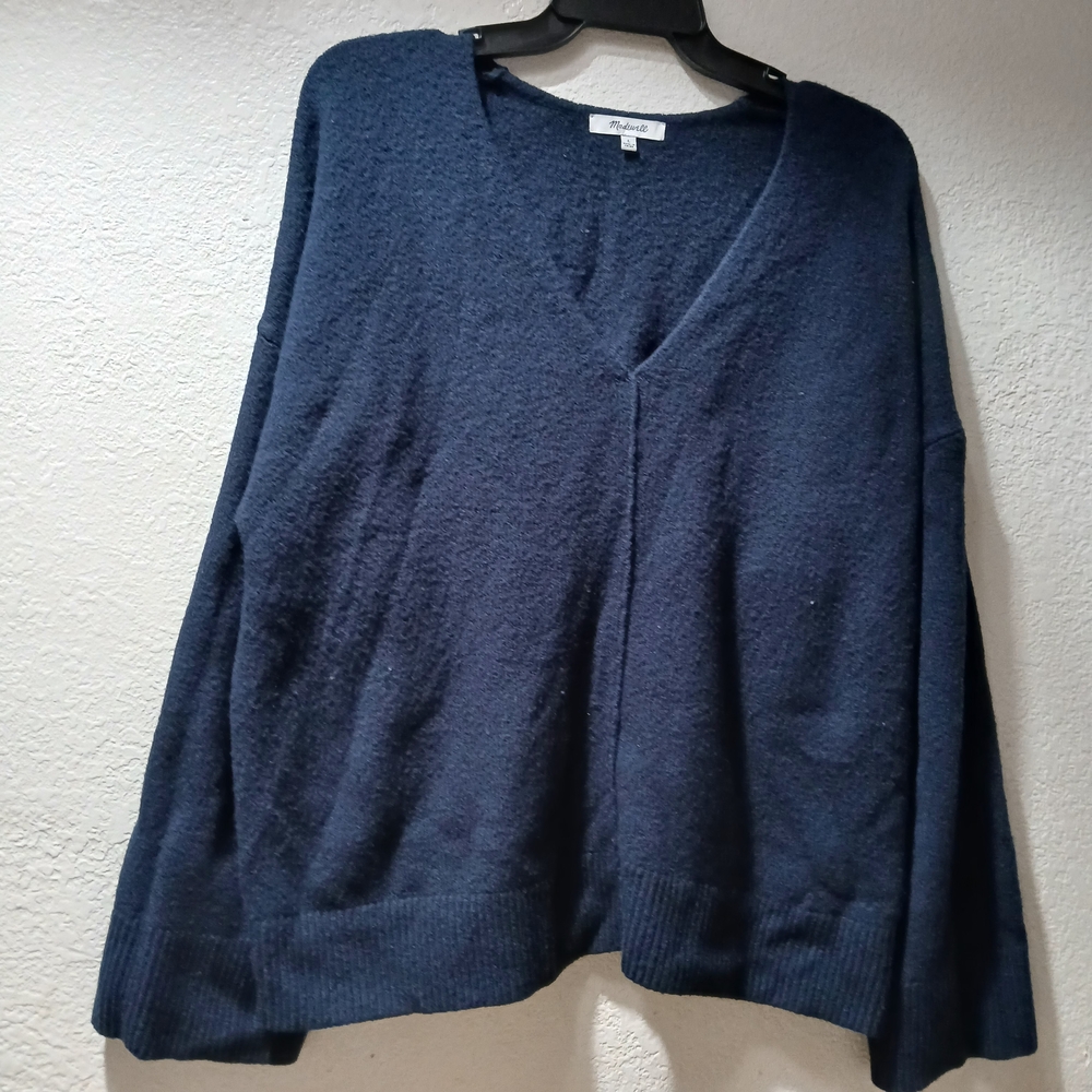 Madewell size L women's Navy Blue Sweater